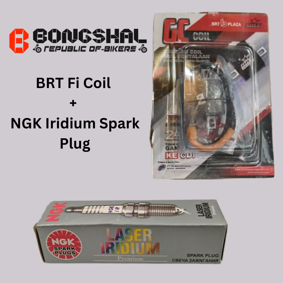 Package of Racing Spark Plugs & Ignition Coil image