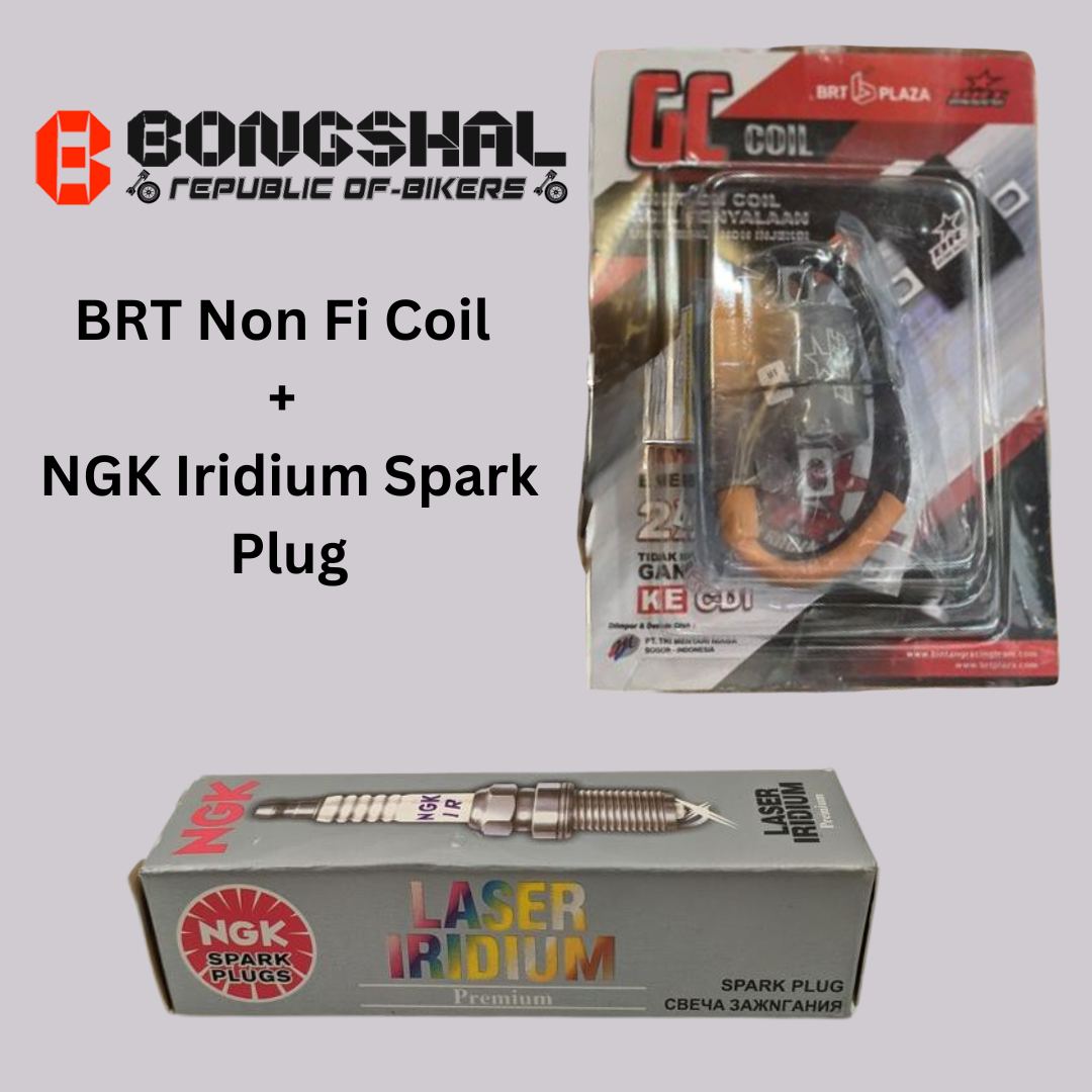 Package of Racing Spark Plugs & Ignition Coil image
