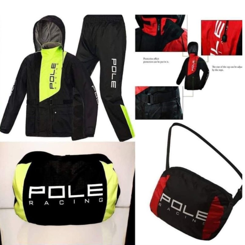 Pole Racing Premium Raincoat (Original) image