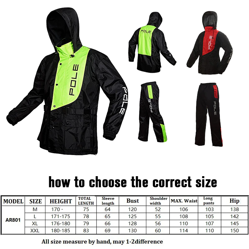 Pole Racing Premium Raincoat (Replica) image
