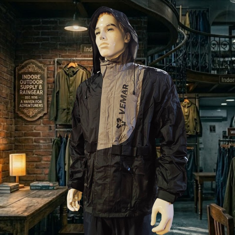 Premium Quality Vemar Raincoat 100% Waterproof image