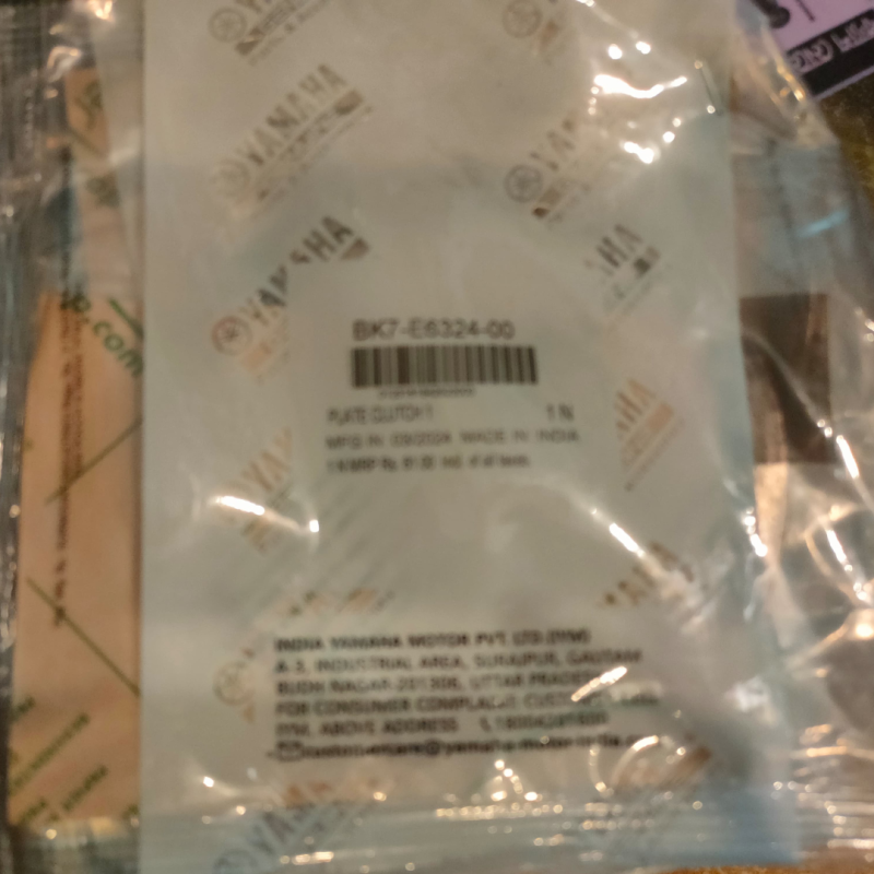 Pressure Plate R15 V3 Indian, Plate Clutch 1- BK7-E6324-00 image