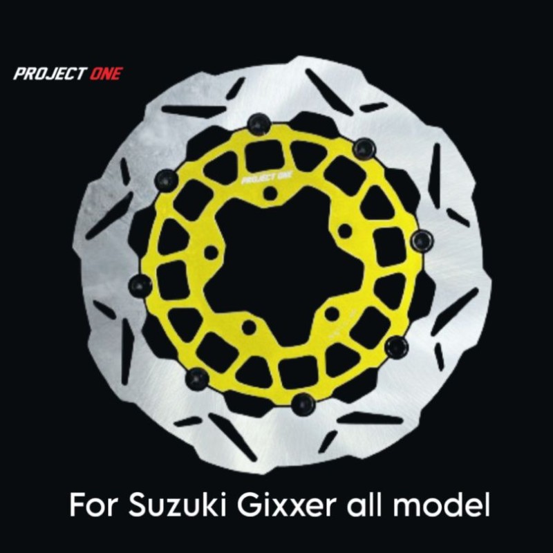 Project One Front Brake Disc 320mm For Suzuki Gixxer image