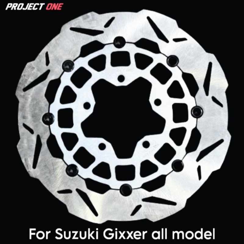Project One Front Brake Disc 320mm For Suzuki Gixxer image