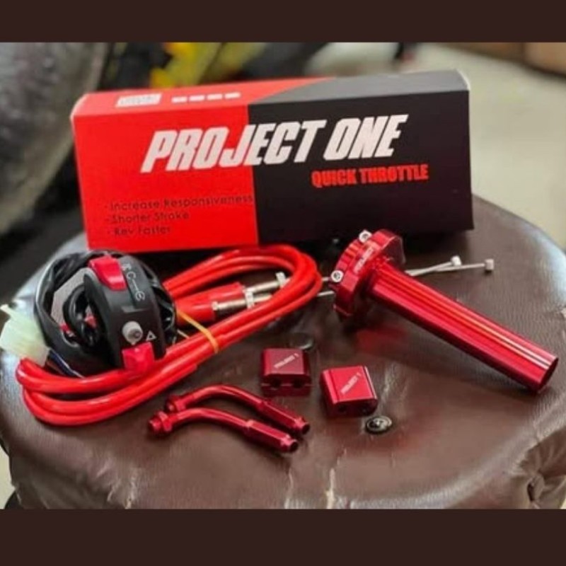 Project One Quick Throttle (includes quick throttle, L, chapa, cable clip) image