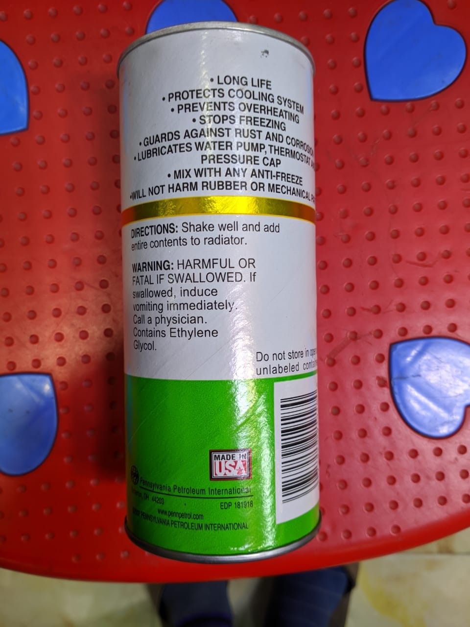 Quaker City Radiator Coolant (443 ml) image