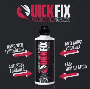 Quick Fix Premium Tire Sealant launched with Nano-web Technology image