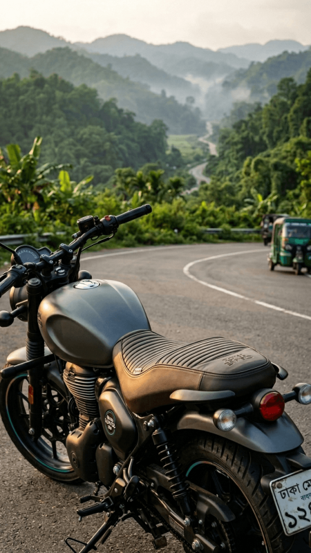 Seat Cover For Royal Enfield Hunter 350 CC image