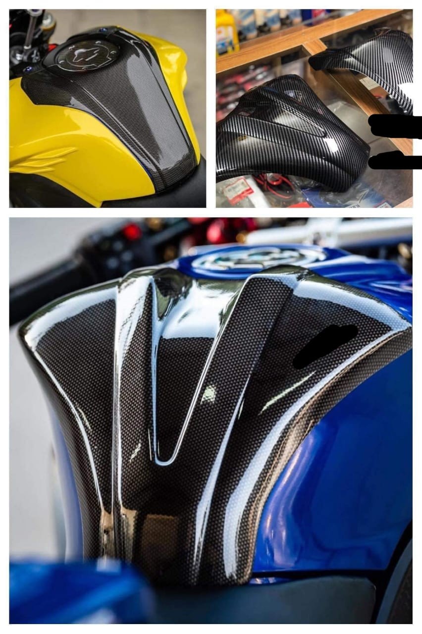R15 V3 Aftermarket Carbon Tank Cover Middle Part image