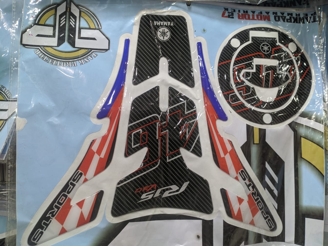 R15 Valentino Rossi Premium Tank Pad image