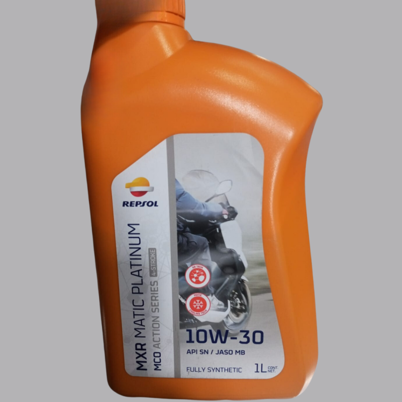 REPSOL MXR MATIC PLATINUM 10W30 FULL SYNTHETIC 1L image