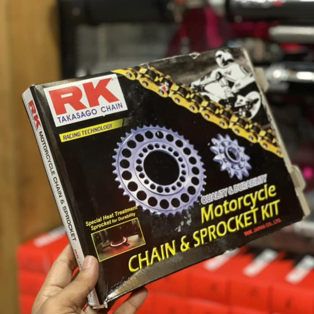 RK Chain Sprocket set for R15 and CBR ABS image