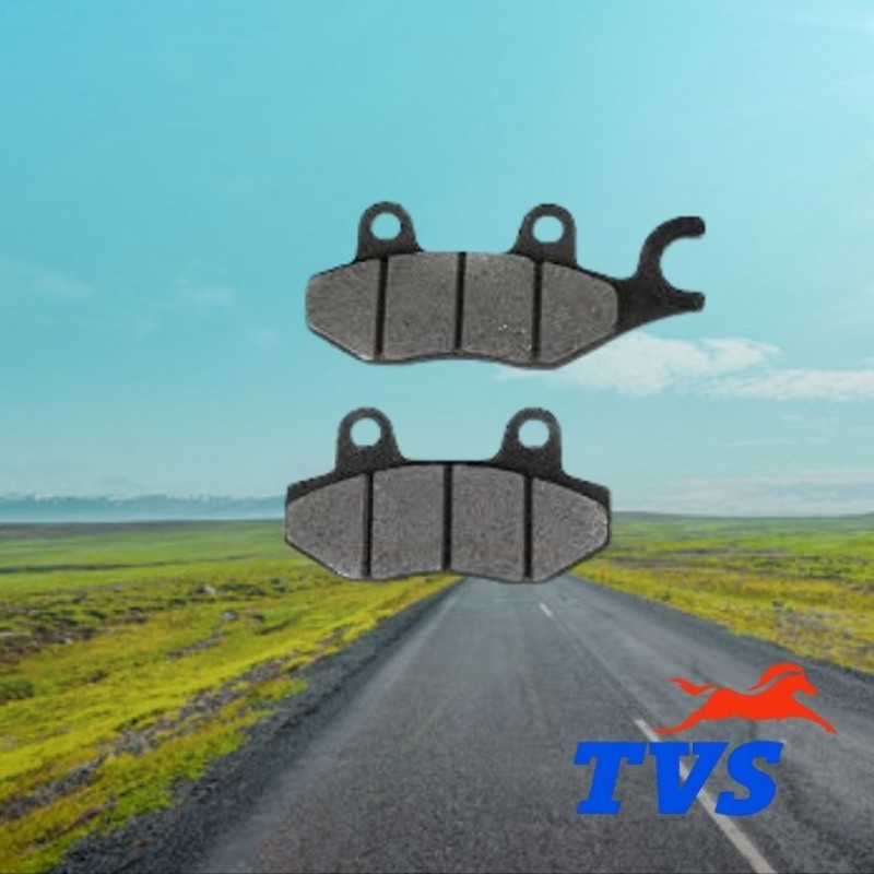 RTR 2V 150 Front Brake Pad + Rear Brake Shoe + Air Filter + Mobil Filter image