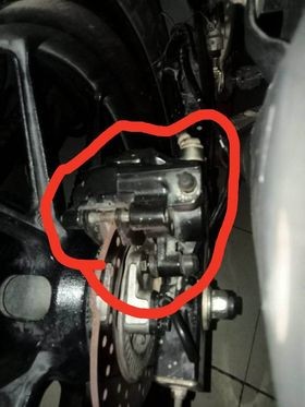 Rear Brake Caliper GSXR 150 Indo image