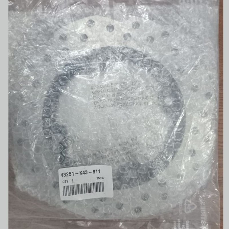 Rear Brake Disc Plate Hornet 160R, 43251K43911 image