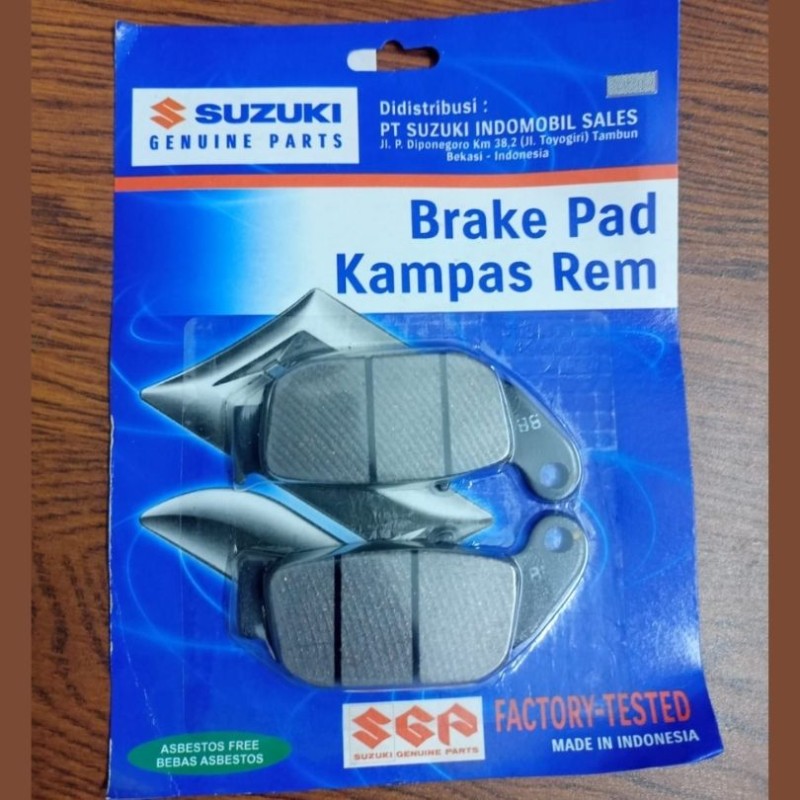 Rear Brake Pad GSXR 150 Indo, PAD SET 69101-34810-000 image