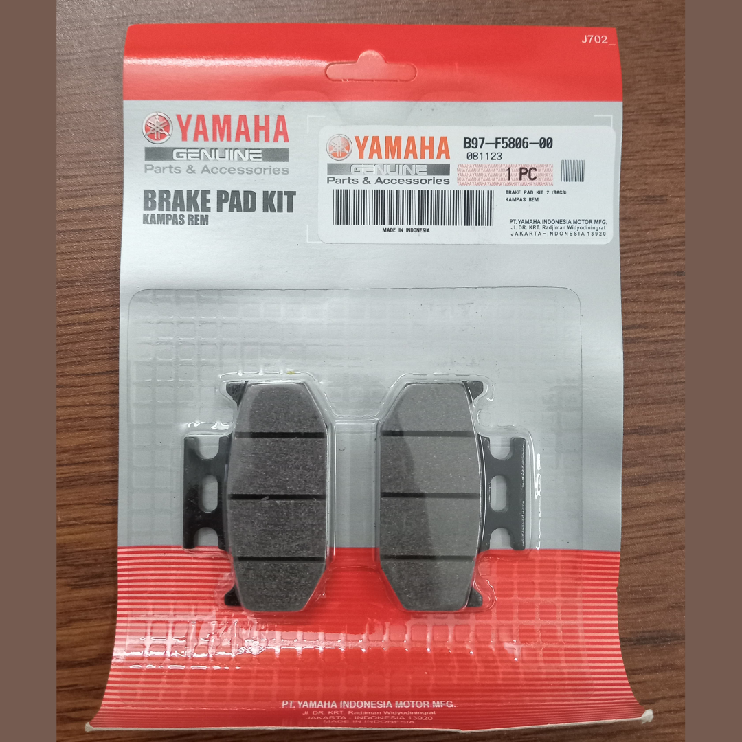 Rear Brake Pad Indo XSR 155, Brake Pad Kit 2- B97-F5806-00 image