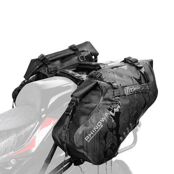 Rhinowalk Motorcycle Saddle Bags Waterproof Anti-Vibration Motor Side Bags Shoulder Bag image