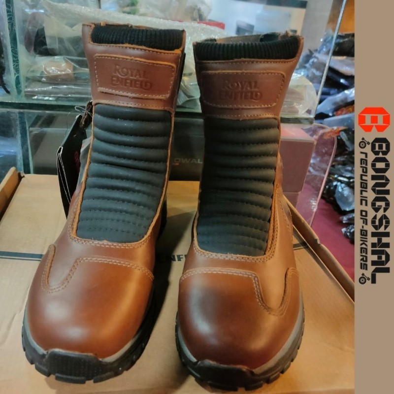 Royal Enfield E-39 Brown Short Riding Boots image