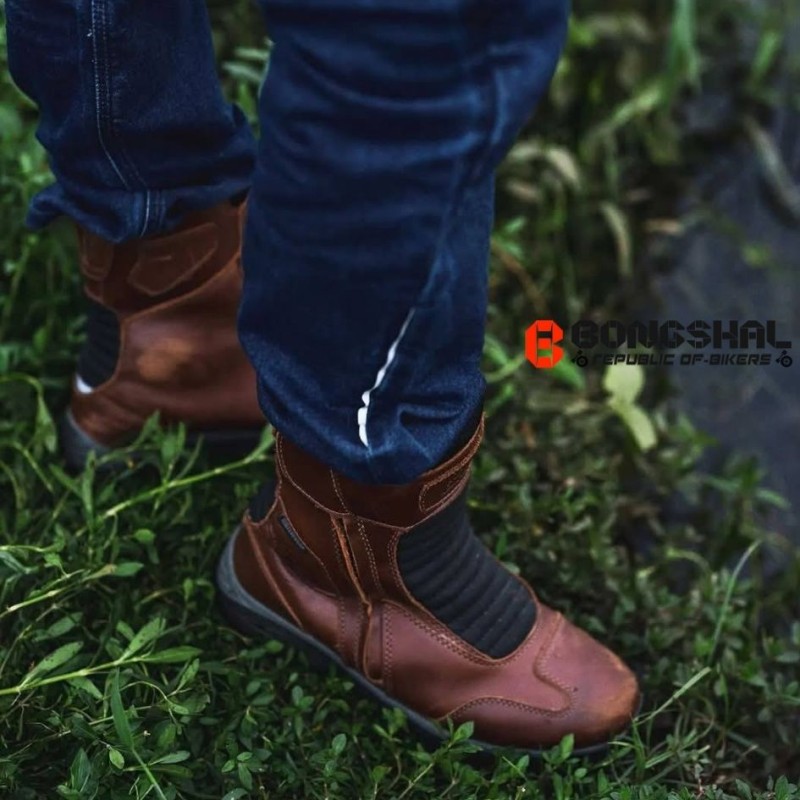 Royal Enfield E-39 Brown Short Riding Boots image
