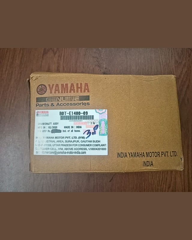 Crankshaft R15 V3 / R15 V4 / R15M Indian, CRANKSHAFT ASSY, B0T-E1400-09 image