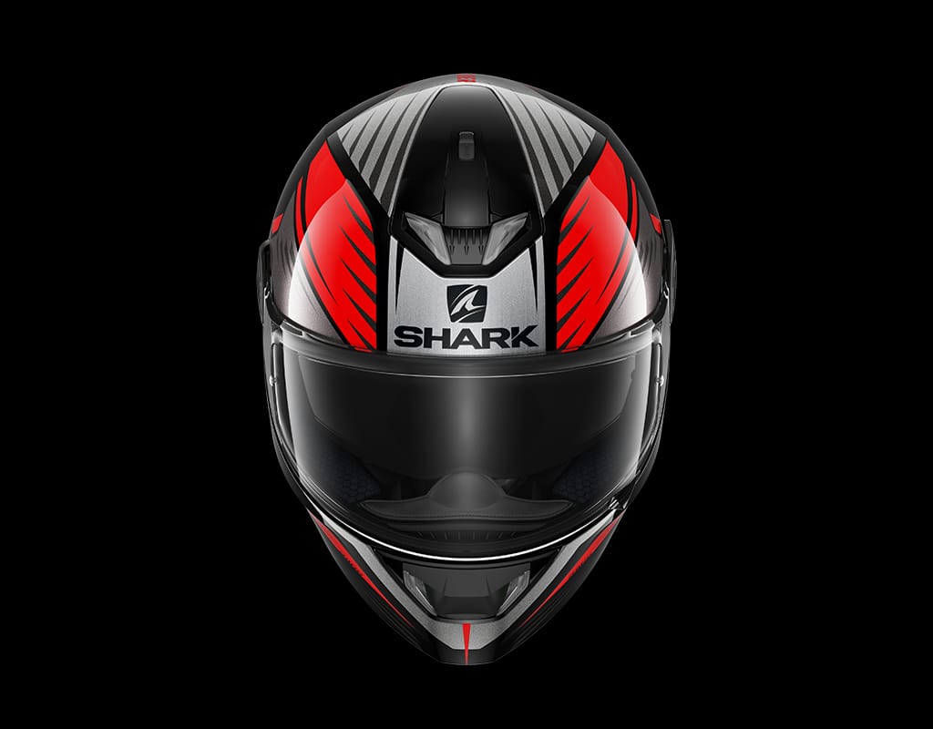 SHARK SKWAL 2 HALLDER Black Red Anthracite KRA image