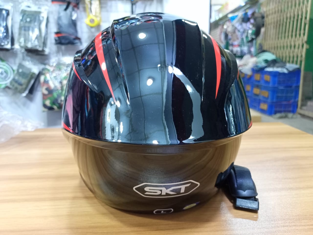 SKT Sport Half Face Helmet image