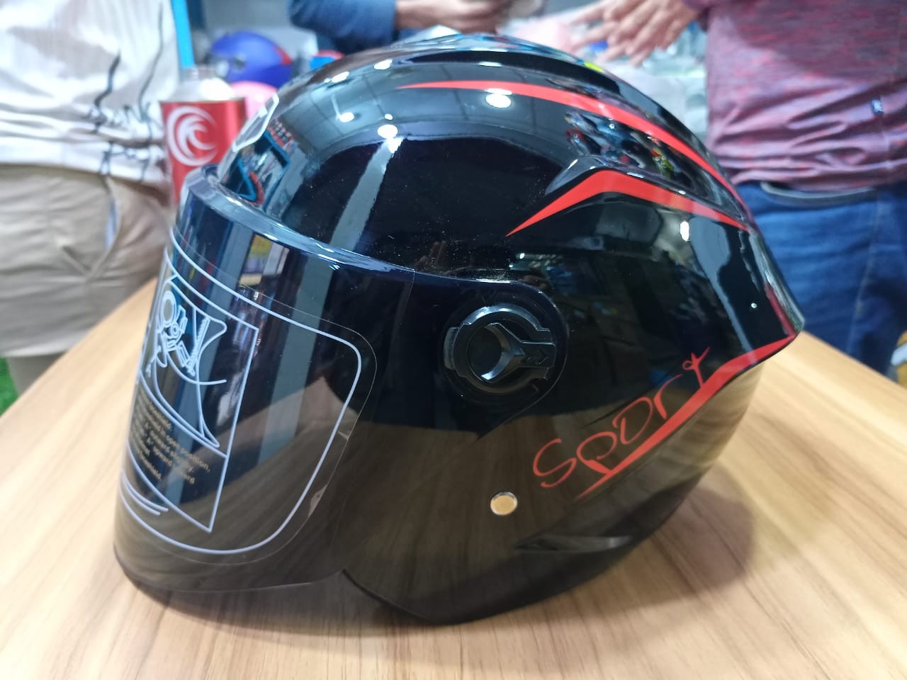 SKT Sport Half Face Helmet image