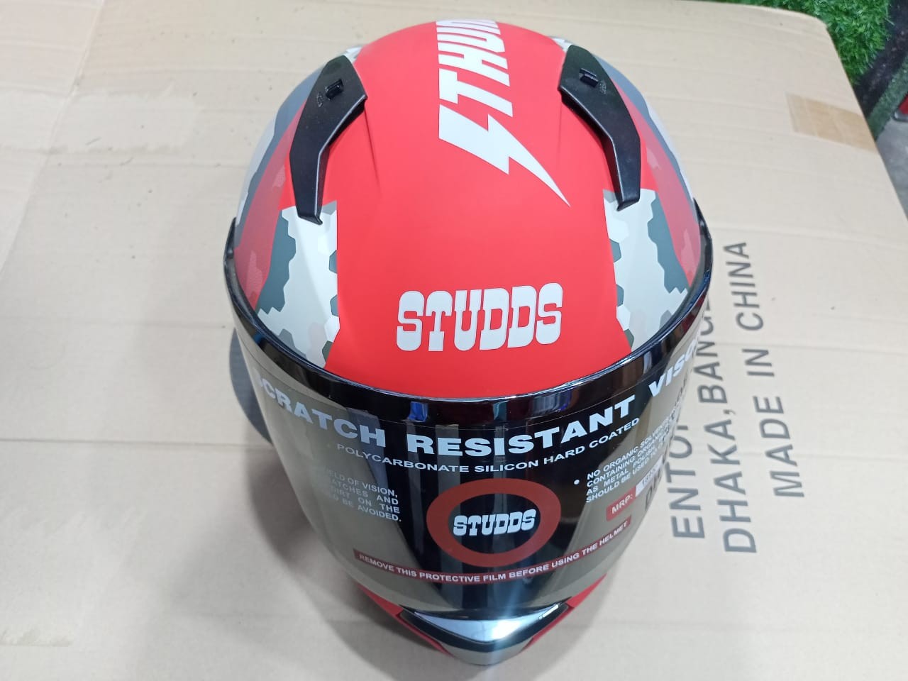 STUDDS Thunder Full Face Helmet image