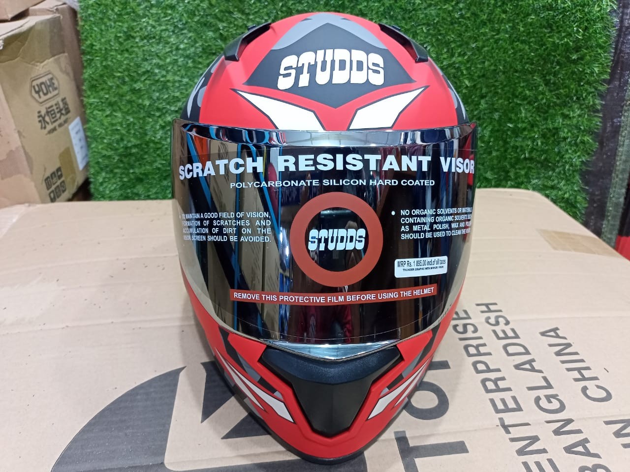 STUDDS Thunder Full Face Helmet image