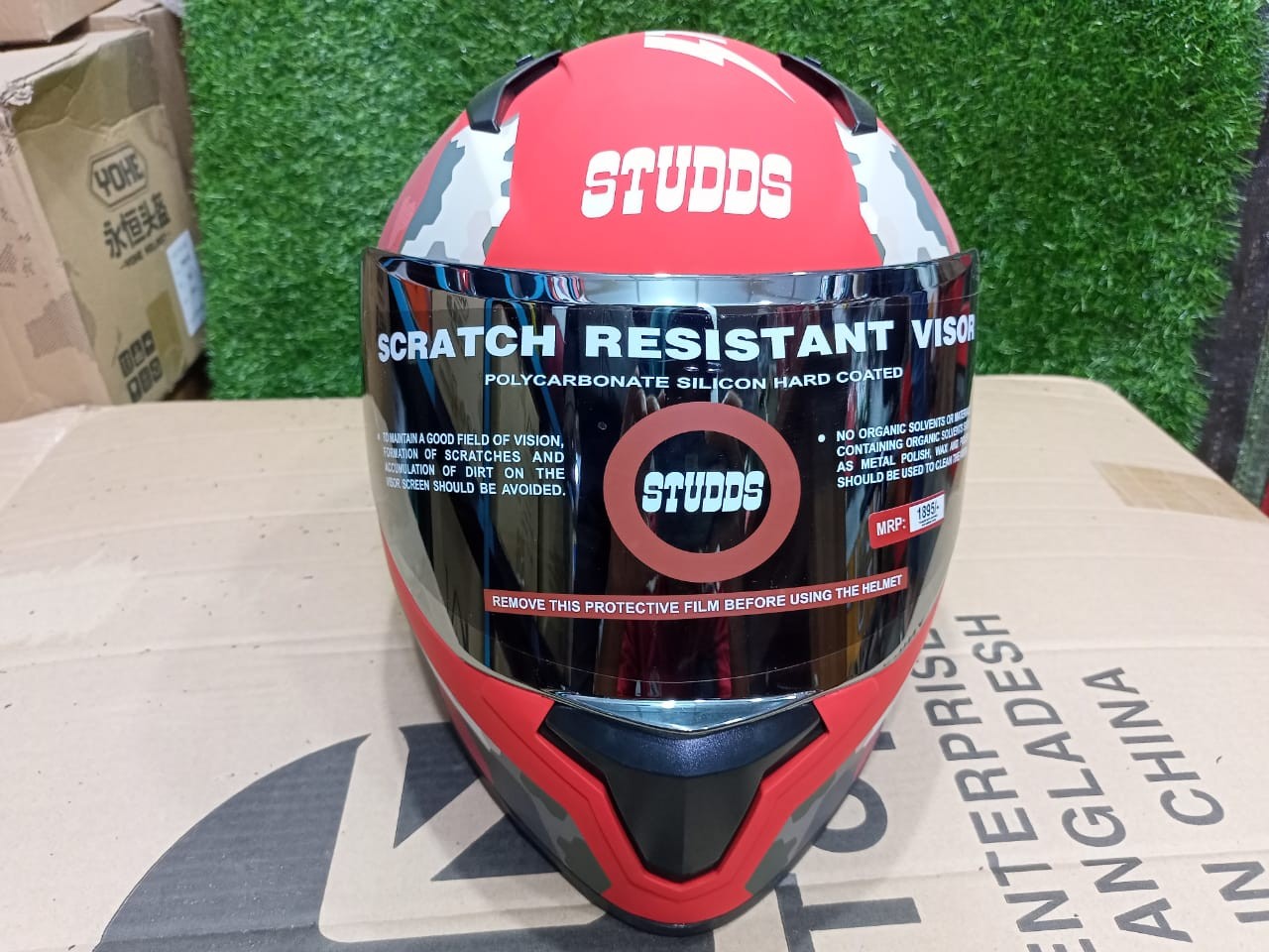 STUDDS Thunder Full Face Helmet image