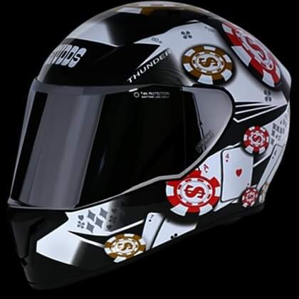 STUDDS Thunder Full Face Helmet image