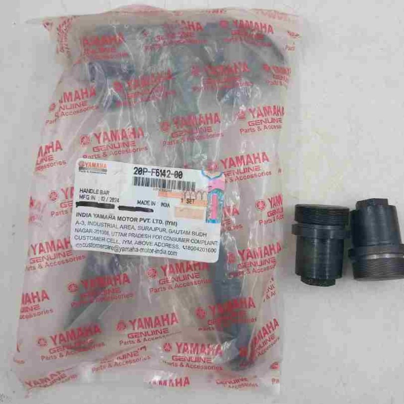 R15 V2 Handle Bar (Original) With Bush (For Gixxer / FZ / RTR/R15 V2 Installation) 20P-F6122-00, 20P-F6121-00 image