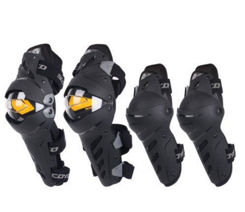 Scoyco K17H17 Motorcycle Protective Gear Four Sets Of Elbow Knee Pads Locomotive Ride Knight Equipment image