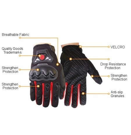 Scoyco MC29 Full Finger Gloves image