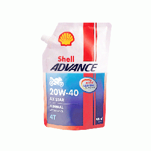Shell Advance AXStar 20W40 Mineral Engine Oil (900 ml) image