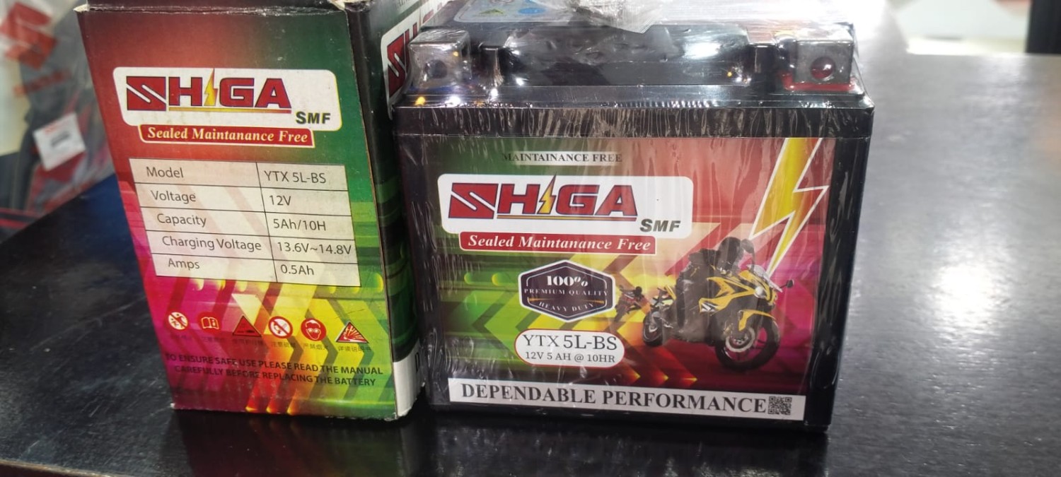 Siga Dry cell bettery Size 4L n 5L 6 months warranty image