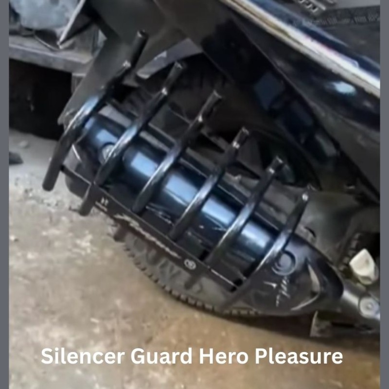 Silencer Guard For Scooters image