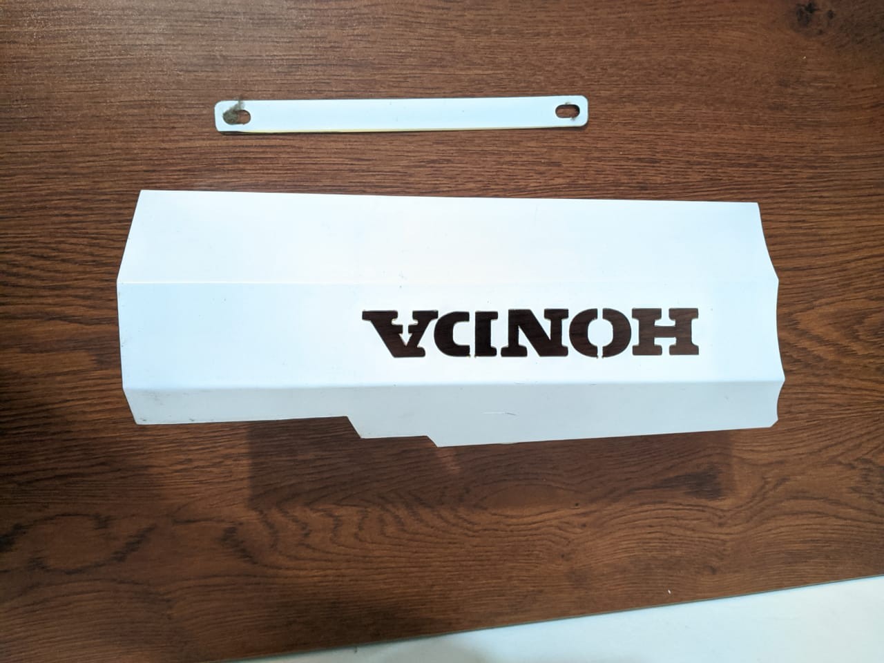 Silencer cover for CBR 150 2021 Golden, Black, silver color available image
