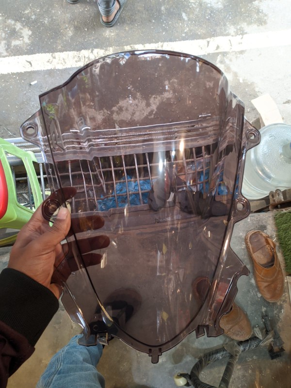 Smoky Visor R Series Windshield for R15 V3 image