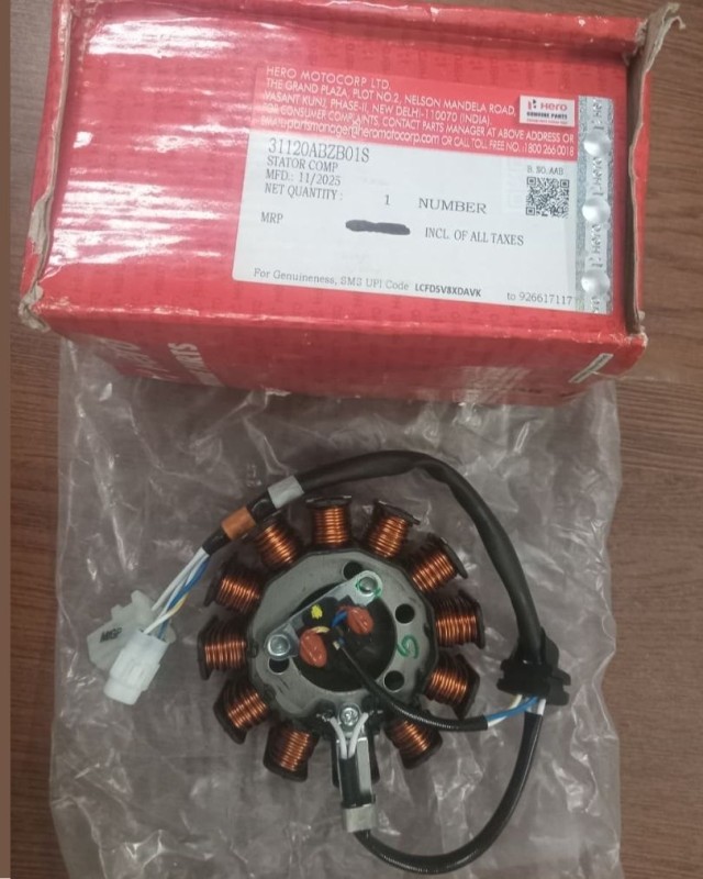Stator Coil Hero Thriller 160 FI ABS 2V, STATOR COMP 31120ABZB01S image