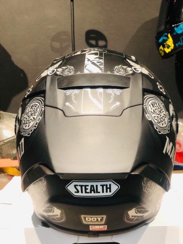 Stealth Mad Man Colorfull Full Face Helmet image