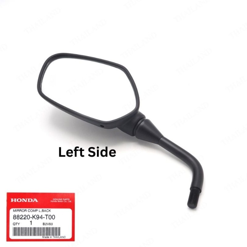 Stock Looking Glass Honda CB150R Exmotion, MIRROR COMP R,BACK 88210-K94-T00, MIRROR COMP L,BACK 88220-K94-T00 image