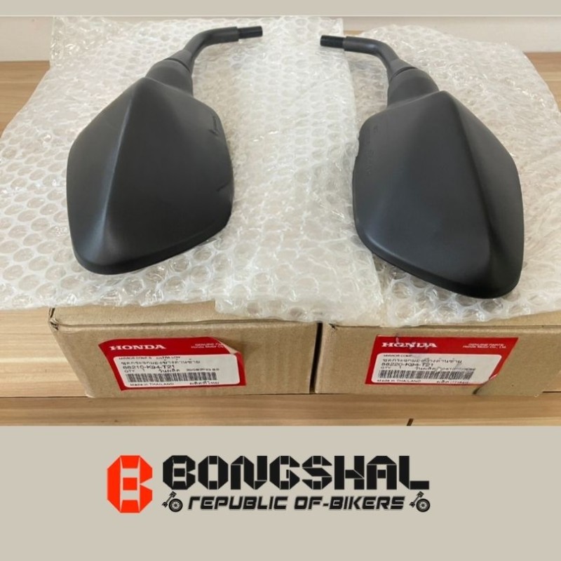 Stock Looking Glass Honda CB150R Exmotion, MIRROR COMP R,BACK 88210-K94-T00, MIRROR COMP L,BACK 88220-K94-T00 image