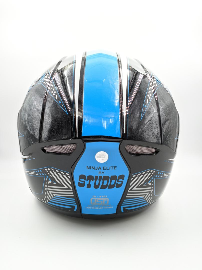 Studds Ninja Elite Blue Full Face image