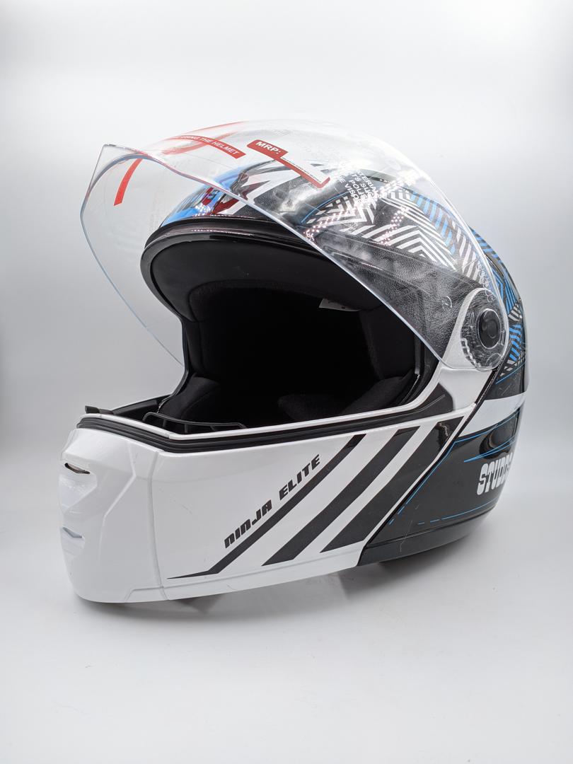 Studds Ninja Elite Blue Full Face image