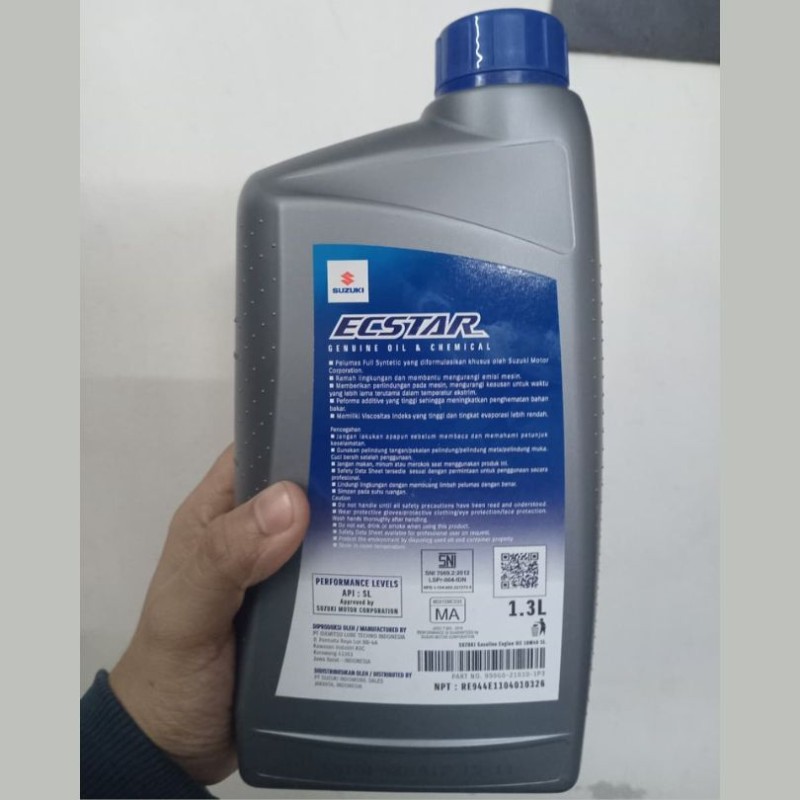 Suzuki Ecstar 10w-40 4T Full Synthetic Engine Oil image