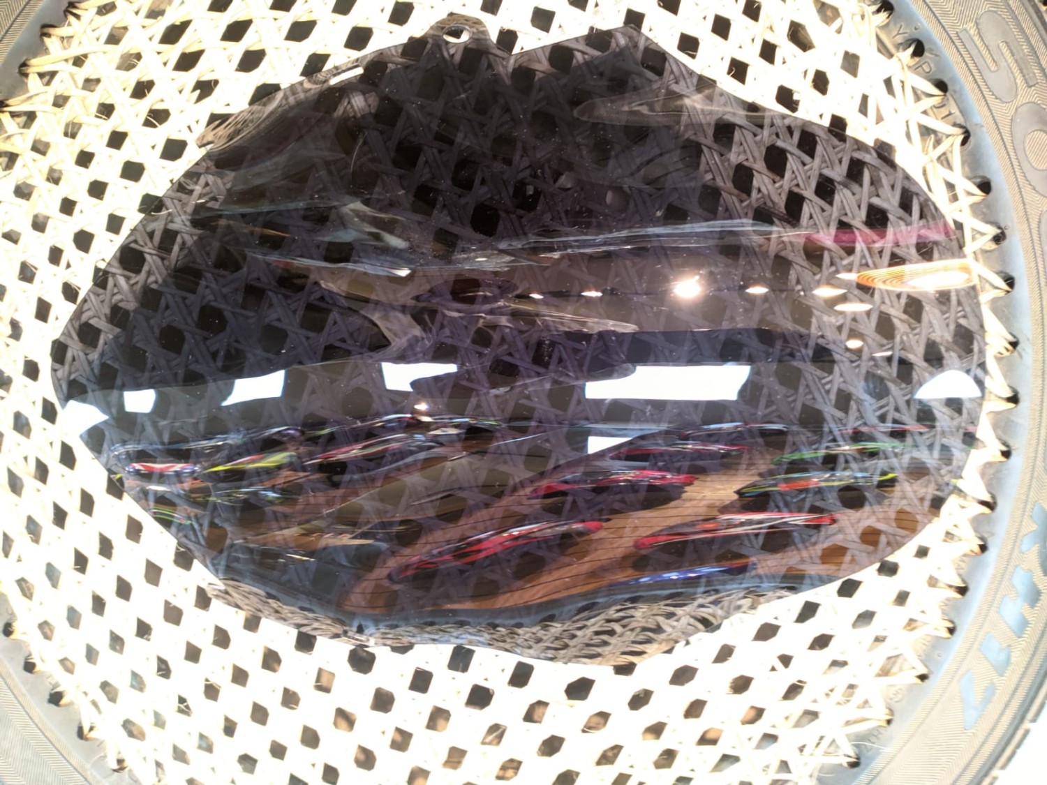 Suzuki Gixxer SF V2 Smoky Visor Windshield image