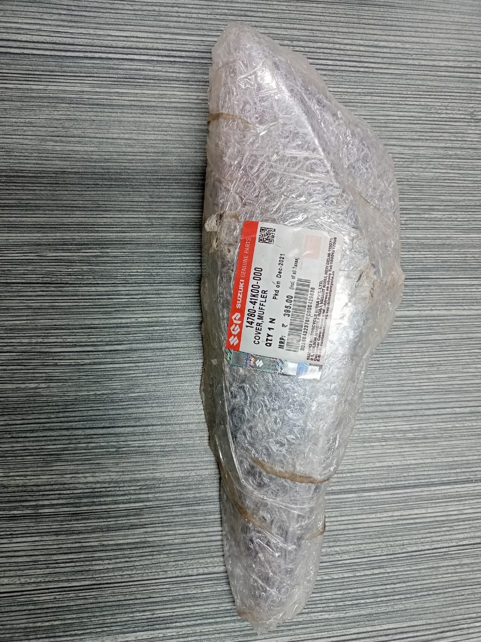 Suzuki Gixxer V2 silencer mafflar cover image