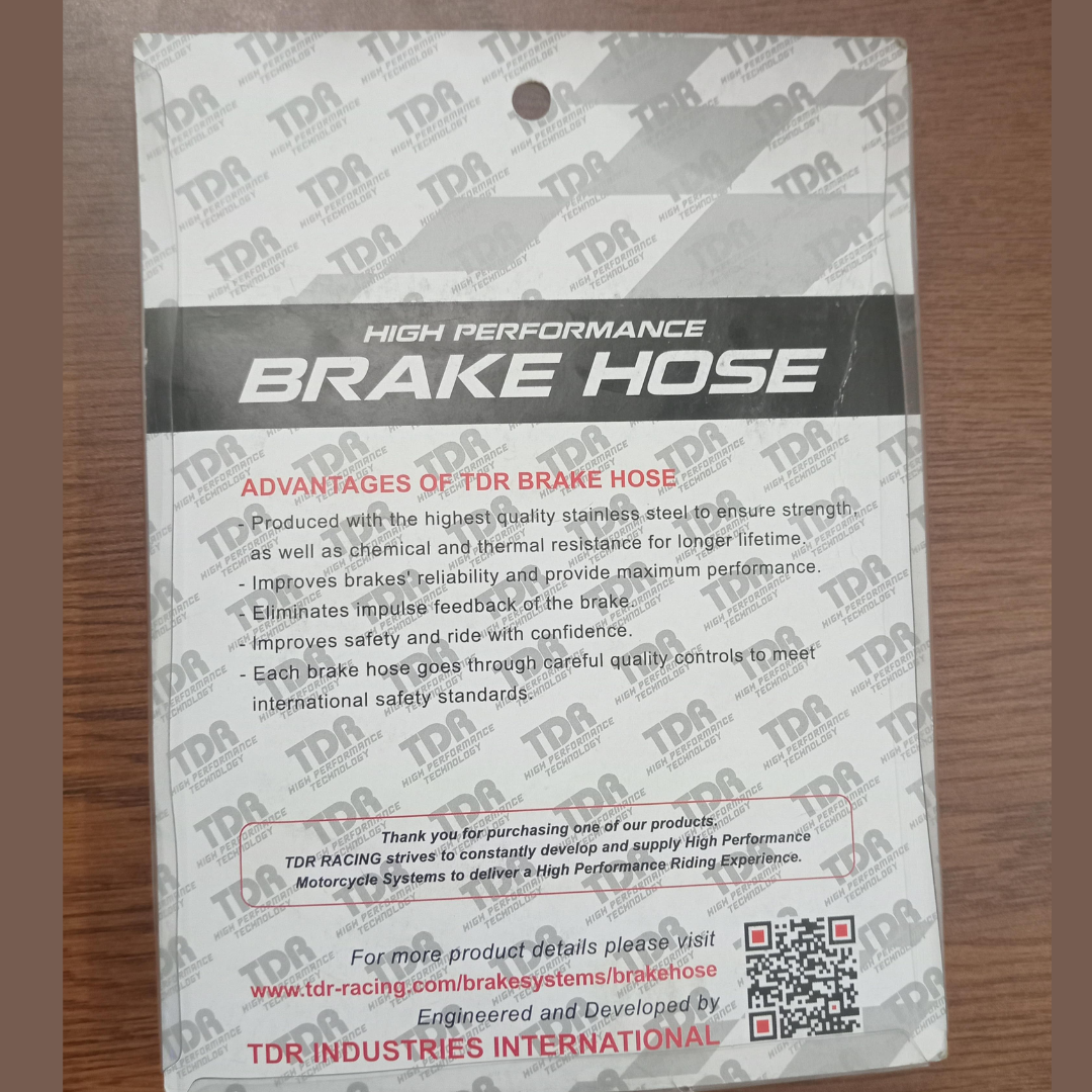 TDR High performance Technology Brake Hose pipe single image